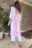 Made in Italy Menorcan Bow Back Dress Candy /8 =